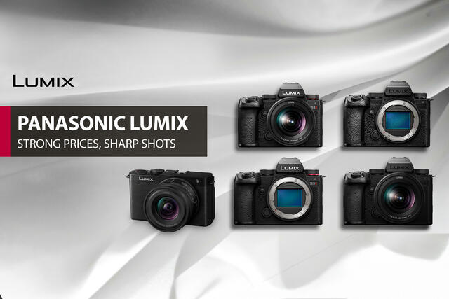 Få direkterabatt på utvalgt utstyr fra Panasonic.